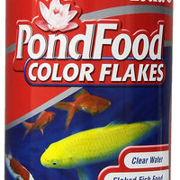 Tetra Pond Food, alimentos de pescado de color escamado, 6.0 fl oz, 1 litro, (77021) - BESTMASCOTA.COM
