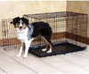 Jaula grande con doble abertura Precision Pet, negra, Negro - BESTMASCOTA.COM