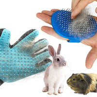 Dashka conejo Kit de aseo con cepillo para polvo de aseo de conejo el mejor cepillo para polvo de pelo de conejo y removedor de pelo de conejo - BESTMASCOTA.COM