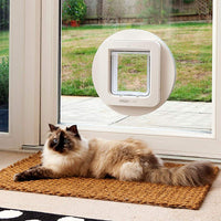 SureFlap Microchip Pet Door (White) (Renewed) - BESTMASCOTA.COM