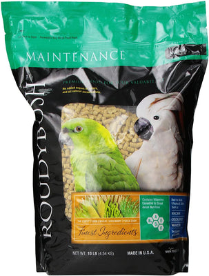 roudybush Mantenimiento diario Alimento para pájaros, Medio, 10-Pound - BESTMASCOTA.COM