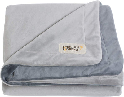 Friends Forever Deluxe Manta para perro/manta – 100% terciopelo de cristal puro, suave y cálido forro polar manta para perros, gatos, cama, sofá, jaula, coche, baúl - BESTMASCOTA.COM