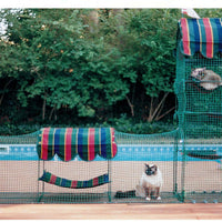 Recinto para mascotas Kittywalk, colección Town & Country - BESTMASCOTA.COM