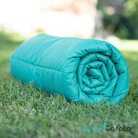 Alfombra portátil para mascotas de BomGaroto, alfombrilla para gatos y perros, para cama de caja, jaula de perro, chimenea o camping. Camas impermeables para perros medianos y perros pequeños. Cama grande para perro de 46,5 x 33 pulgadas con bolsa de alma - BESTMASCOTA.COM