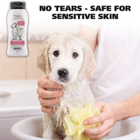 Champú suave para cachorros Wahl para mascotas de Cornflower Aloe con ingredientes para aseo de perros sucios 24 onzas - BESTMASCOTA.COM