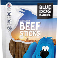 Blue Dog Bakery dulces naturales para perros, sin granos, palitos de carne de vacuno premium de EE. UU. - BESTMASCOTA.COM