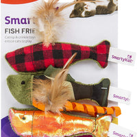 SmartyKat Fish Friends Crinkle and Catnip Juguetes para gatos - BESTMASCOTA.COM