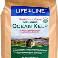 Life Line Pet Nutrition Organic Ocean Kelp Supplement for Skin & Coat, Digestion, Teeth & Gums in Dogs & Cats, 8-Ounce - BESTMASCOTA.COM