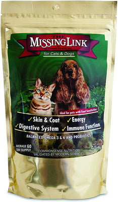 The Missing Link Supplements with Balanced Omegas and Heart Healthy Fresh Ground Flaxseed in Unique Formulas: Hip & Joint, Skin & Coat, Senior, Puppy & Overall Health – All Natural & Non-GMO - BESTMASCOTA.COM