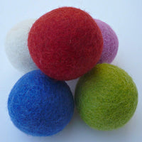 Earthtone Solutions pelotas de fieltro de lana para gatos y gatitos, divertidas, adorables, coloridas, suaves, silenciosas, de fieltro, hechas a mano, naturales, perfectas para amantes de los gatos, suministros de manualidades - BESTMASCOTA.COM