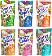 Friskies Party Mix Crunch Variety Pack (6 Fun Sabores 2.1 oz cada uno) – Picnic, Playa, cheezy Craze, Original, California Dreamin ', y Meow Luau, Paquete de 6 - BESTMASCOTA.COM