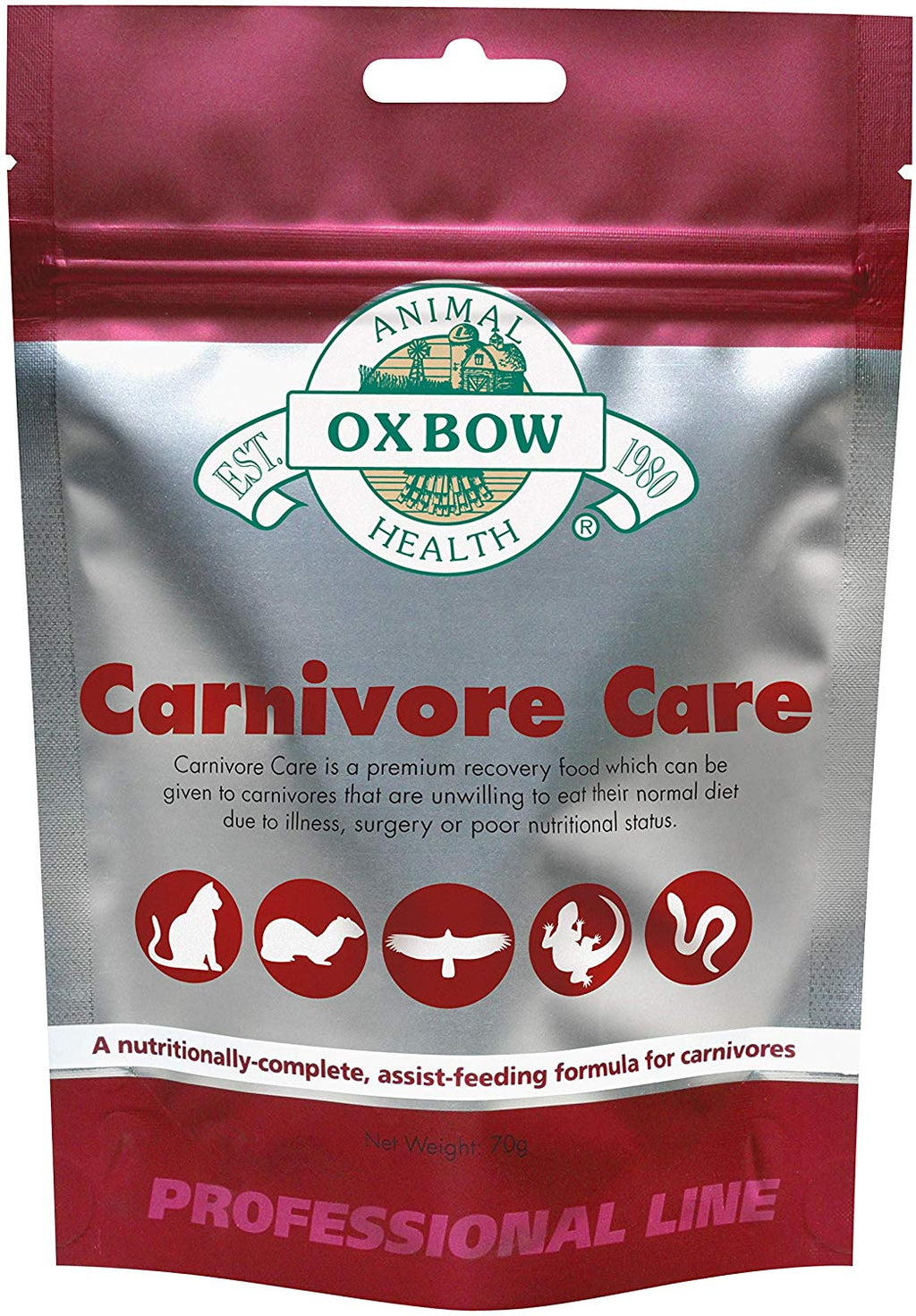 Oxbow Carnivore Care Suplemento para mascotas, 2.5 onzas - BESTMASCOTA.COM