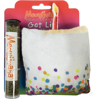 Meowijuana Get Lit tarta de cumpleaños recargable - BESTMASCOTA.COM