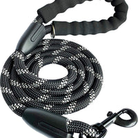 iYoShop Durable Dog Leash Pet Rope Leash Thick Durable Nylon Rope Leash with Soft Padded Handle and Light Weight Training Leash for Small Medium Large Dogs - BESTMASCOTA.COM