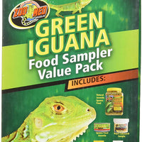 Zoo Med laboratorios szmfsp4 Iguana Verde Alimentos Sampler - BESTMASCOTA.COM