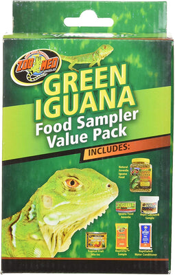 Zoo Med laboratorios szmfsp4 Iguana Verde Alimentos Sampler - BESTMASCOTA.COM