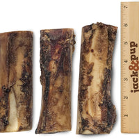 Jack & cachorro Premium Grade Roasted Carne de Vacuno médula ósea Treats (3 Pack) – 6" larga todos los Gourmet naturales perro Treat Chews – Savory Smoked Beef Sabor - BESTMASCOTA.COM