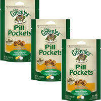 Greenies Feline píldora PKT chkn 1.6oz - BESTMASCOTA.COM
