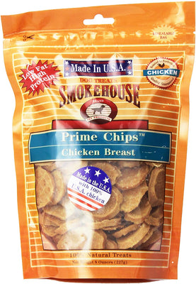 Smokehouse USA Prime Chips Chicken Dog Treat - BESTMASCOTA.COM