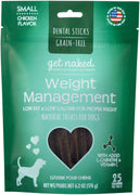 Get Naked Grain Free 1 bolsa 6,2 oz Peso gestión Dental Chew de incienso, pequeñas - BESTMASCOTA.COM