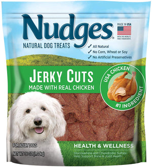 Nudges Health and Wellness Pollo Jerky Dog Treats - BESTMASCOTA.COM