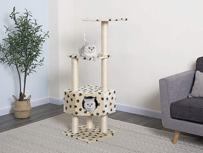 GO Pet Club café 51 en. Cat Árbol Condo - BESTMASCOTA.COM