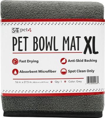 Microfiber Pet Bowl Mat - BESTMASCOTA.COM
