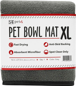 Microfiber Pet Bowl Mat - BESTMASCOTA.COM