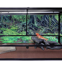 Carolina Custom Cages Reptile 34" T5HO UVB + Doble GU10 Luz de Basking Fixture - BESTMASCOTA.COM