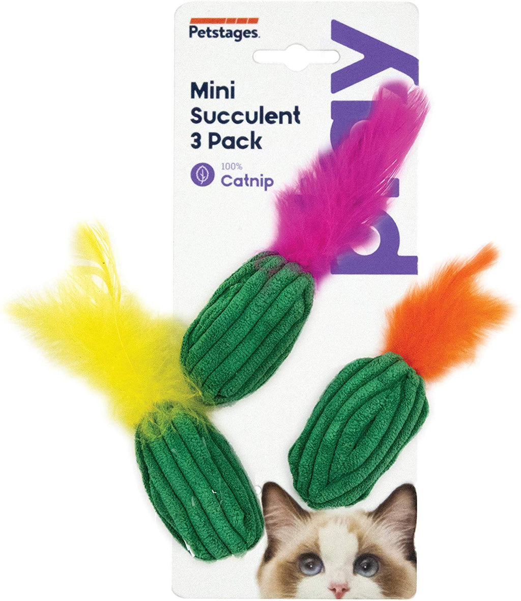 Petstages Mini Succulent Cat Toys - BESTMASCOTA.COM