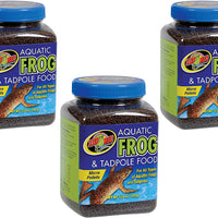 Zoo Med Aquatic Frog and Tadpole Food, 12 Ounces Each, Made in The USA - BESTMASCOTA.COM