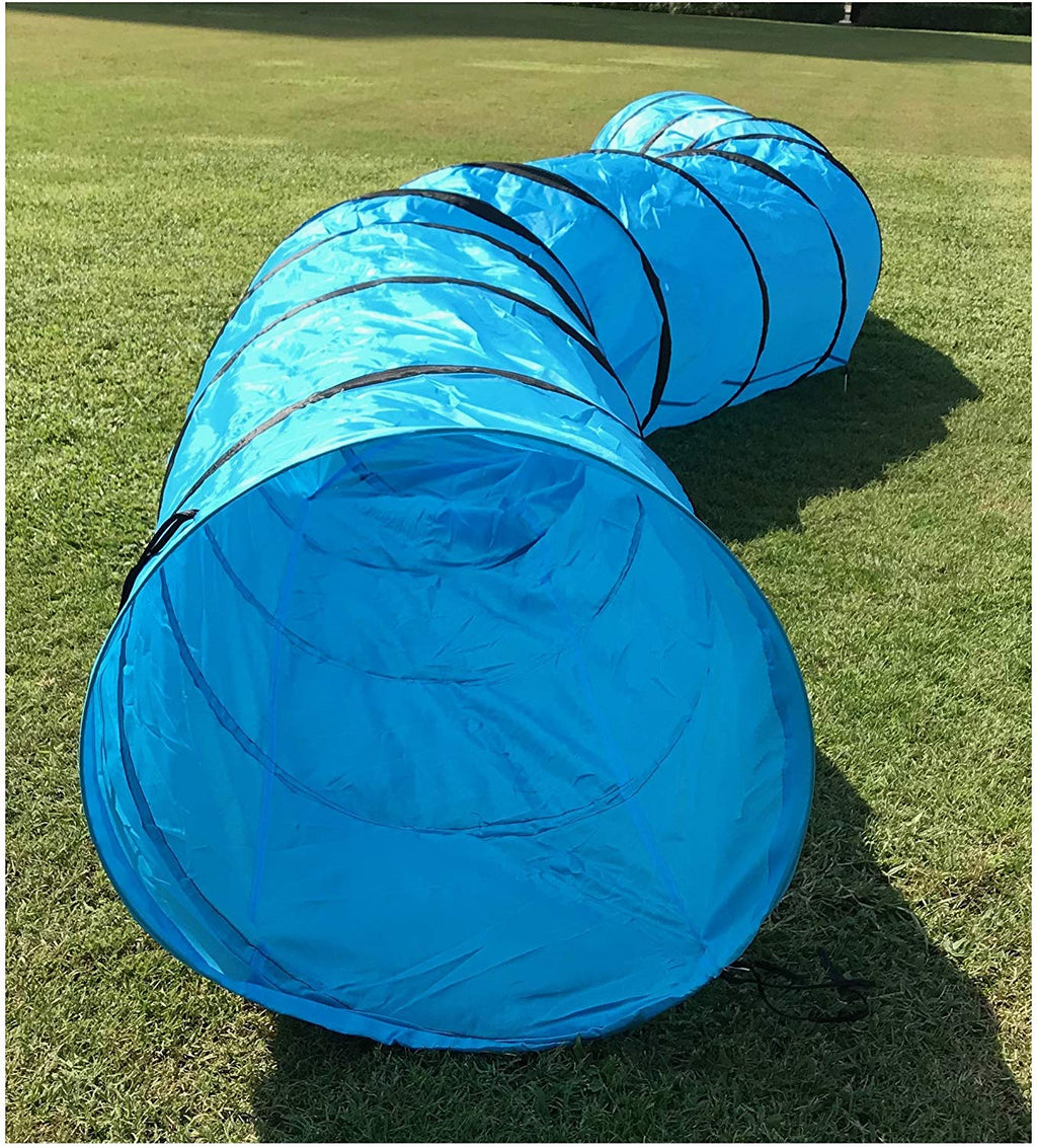 furryfriends 18 foot Premium Pet Agility túnel, al aire última intervensión y el ejercicio equipo de entrenamiento para perros, perritos y otros animales - BESTMASCOTA.COM