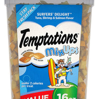 TEMPTATIONS MixUps Crunchy and Soft Cat Treats, 16 oz. - BESTMASCOTA.COM