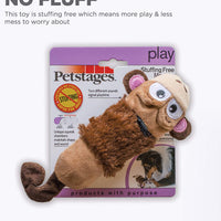 petstages sólo por diversión no relleno felpa Lil Squeak para perros pequeños, S, Monkey - BESTMASCOTA.COM
