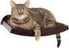 Art of Paws - Cama de perca para gato con diseño de hamaca de gato curvado, elegante mueble de madera montado en la pared, un regalo para tu gato - BESTMASCOTA.COM