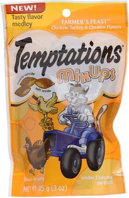 dogswell Whiskas tentaciones mixups Farmer 's Feast 3 oz Alimentos, 1 Pack - BESTMASCOTA.COM