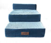 Zora 2 in 1 Foam Pet Stairs & Foam Dog Bed - Cat Stairs Orthopedic Dog Bed Medium Pet Bed Large Dog Beds Small Dog Bed Small Pet Steps for Bed Pet Beds Memory Foam Dog Bed for Crate Dog Pillow - BESTMASCOTA.COM