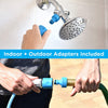 Herramienta de baño para mascotas Aquapaw | Pulverizador de ducha y fregador en uno, apto para bañera de ducha y manguera de jardín al aire libre, aseo de caballos. - BESTMASCOTA.COM