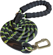 iYoShop Durable Dog Leash Pet Rope Leash Thick Durable Nylon Rope Leash with Soft Padded Handle and Light Weight Training Leash for Small Medium Large Dogs - BESTMASCOTA.COM