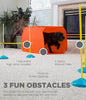 Juego para principiantes de agilidad Zip Zoom para perros, de interior, con túnel, postes para zigzaguear, obstáculos de salto de altura por Outward Hound - BESTMASCOTA.COM