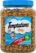 TEMPTATIONS Classic Crunchy and Soft Cat Treats, 30 oz. - BESTMASCOTA.COM