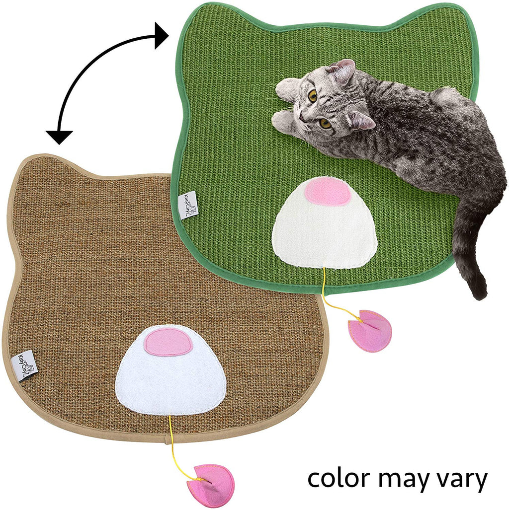 Kitty City XL - Alfombra de sisal tejida para rascar y arañar - BESTMASCOTA.COM