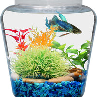 Koller Products - Cuenco para pescado (plástico irrompible, con claridad de transparencia, 7.25 pulgadas de diámetro x 8.0 in de alto, número de modelo: 49146000130 - BESTMASCOTA.COM