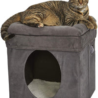 MidWest Curious Cat Cube, Cat House / Cat Condo - BESTMASCOTA.COM