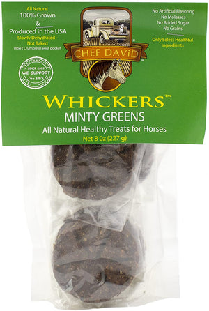 Chef David 'whickers "menta verdes caballo golosinas - BESTMASCOTA.COM