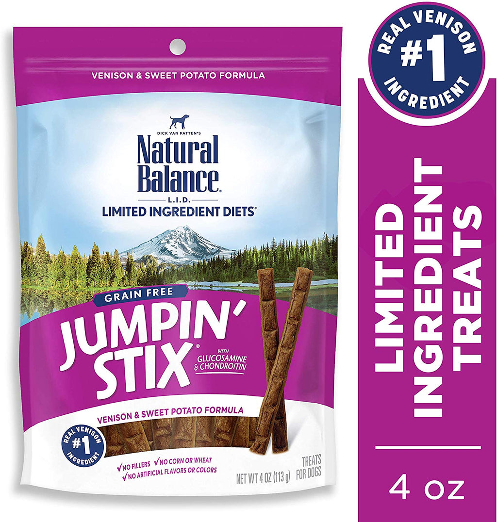 Natural Balance L.I.D. Dietas de ingredientes limitados para perros Jumpin' Stix, sin granos (el embalaje puede variar) - BESTMASCOTA.COM