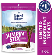 Natural Balance L.I.D. Dietas de ingredientes limitados para perros Jumpin' Stix, sin granos (el embalaje puede variar) - BESTMASCOTA.COM