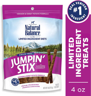 Natural Balance L.I.D. Dietas de ingredientes limitados para perros Jumpin' Stix, sin granos (el embalaje puede variar) - BESTMASCOTA.COM