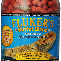 Fluker's 76041 - Mezcla de buffet para adultos, fórmula de dragón barbudo, 2.9oz - BESTMASCOTA.COM