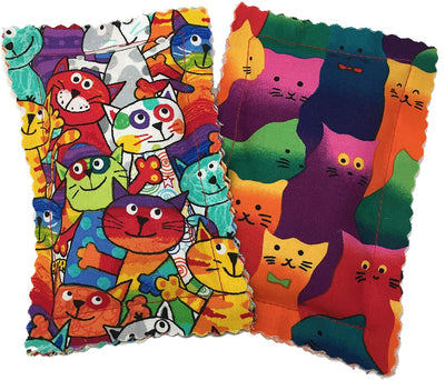 Johnson Pet Products – 2 bolsas de almohada para gatos Crazy Cat III – hecho a mano en los Estados Unidos - BESTMASCOTA.COM